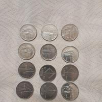 serie monete  100lire  dal 1956 al 1981