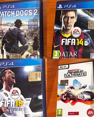 Giochi PS4 e PC