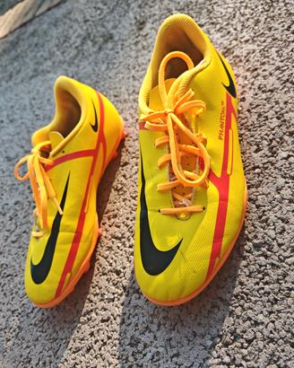 scarpe calcio Nike Phantom GT2 n 38 gialle belle