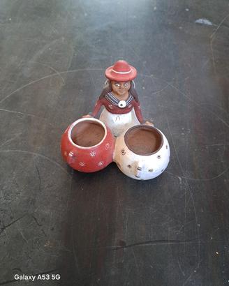 Fischietto Vintage in Terracotta Peruviana 