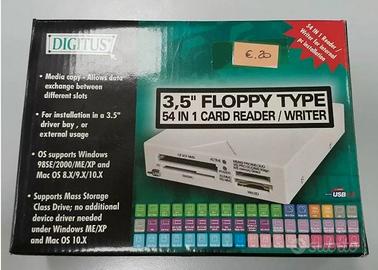 DIGITUS Pannello Frontale 3,5'' Card Reader 54in1