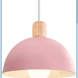 Lampada a Sospensione Retrò 20CM LED rosa