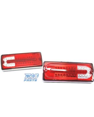 FANALI MERCEDES CLASSE G W463 89-13 ROSSO CROMATO 