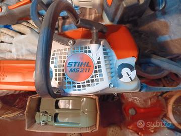 Motosega STHIL a miscela nuova MS 211 con 10 caten