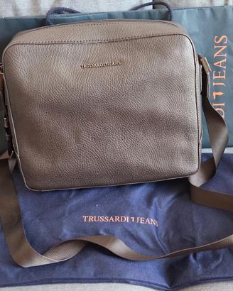 Borsa tracolla da lavoro porta pc laptop Trussardi
