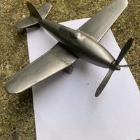 Modellino aereo latta vintage