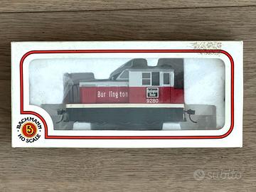 Treno Locomotiva Bachmann 60016 Burlington 9280