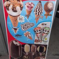 Tabella Gelati Algida 