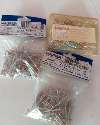 rivetti in rame 2,9x9