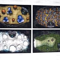 D&D Sedici tessere mappa mistiche e leggendarie