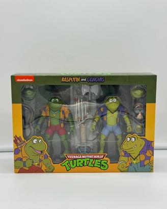 NECA TMNT Rasputin & Genghis Frog 2-Pack