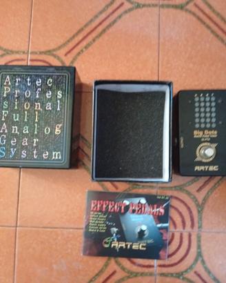 Pedale Accordatore chitarra  a led ben visibile