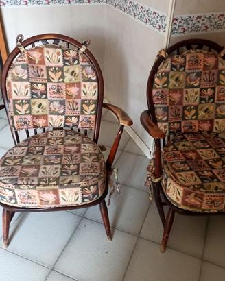 Coppia Poltroncine Vintage Anni '60 - Design