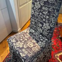 Set di 4 sedie vestite