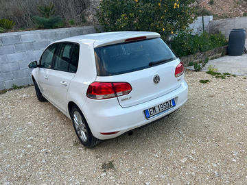 Golf 6 bianca . meravigliosa macchina