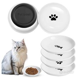 Ciotole gatto in ceramica