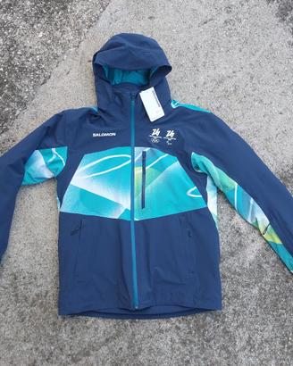 Giacca Sci Neve Salomon Milano Cortina 2026 Tg.M