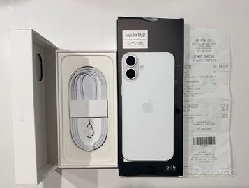 Iphone 16 plus white 128gb