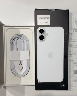 Iphone 16 plus white 128gb