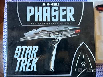 Star trek phaser placcato metallo replica accurat