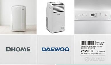 Condizionatore Portatile Dhome DA9KSWE