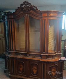 mobile salotto con vetrina 