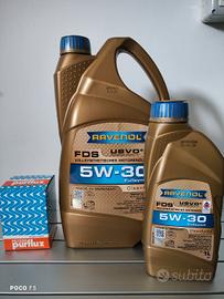 olio motore Ford MB Renault+ 2 filtri 