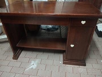 120x60 scrivania legno 