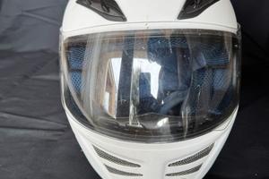 Casco integrale AGV S4 con prese d'aria bianco