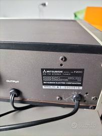 Amplificatore JVC A-X2 più sintonizzatore Mitsubis
