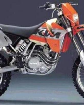 TELAIO TARGATO KTM EXC 520 2000 2001 2002