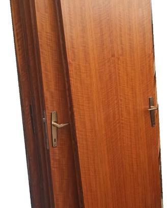 PORTE PER INTERNI 70X200 MARRONE CON MANIGLIE