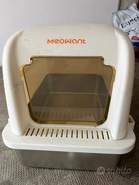 Lettiera fatto acciaio inox