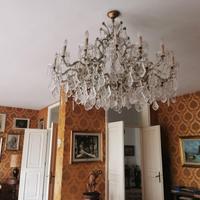 Lampadario in cristallo anni ‘70 01