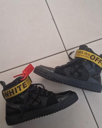 Off-White Sneakers Nere High-Top – 43/44 originali