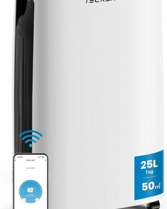 Deumidificatore Smart 25L 50m2 Silenzioso App TOUC