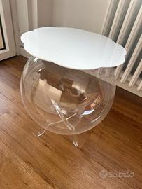 comodino - tavolino plexiglass