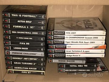 Giochi per PS1 e PS2 Sony Playstation
