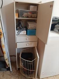 mobile bagno  porta  biancheria