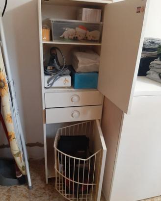 mobile bagno  porta  biancheria