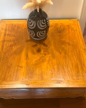 Tavolino legno 100x100