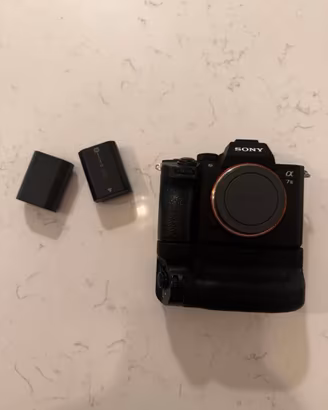 Sony Alpha A7 III con impugnatura per batteria