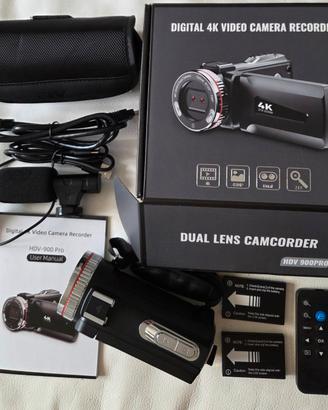 Digital 4K video camera record