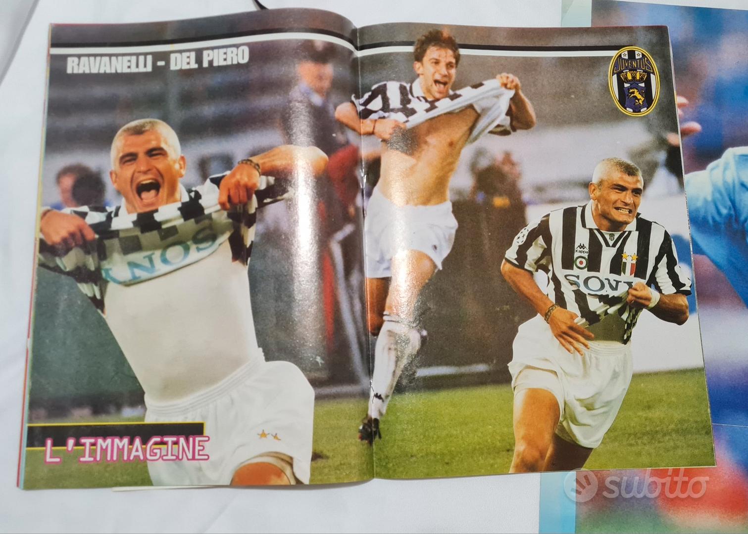 Rivista Goal N°4/1995 – Avec Cartes Postales Et Posters Del Piero, Weah, Gullit, Batistuta