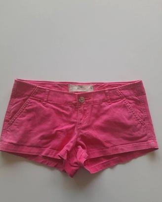 Pantaloncini rosa Hollister
