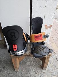 Attacchi Snowboard Ride Rodeo Tg. L X Rawlings Lim