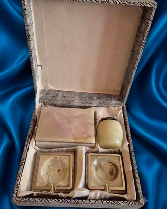 Set da fumo anni 60/70  con scatola.