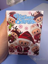 labubu originale edizione natalizzia portachiavi