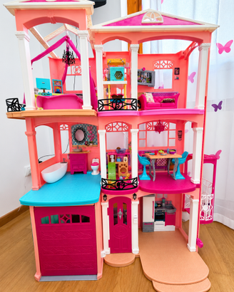 Barbie Dreamhouse CJR47  2015+Auto VW Beetle rosa