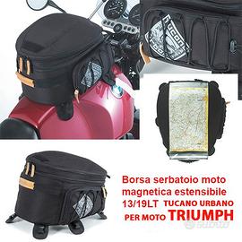 BORSA SERBATOIO MOTO TRIUMPH MAGNETICA 455 13/19LT